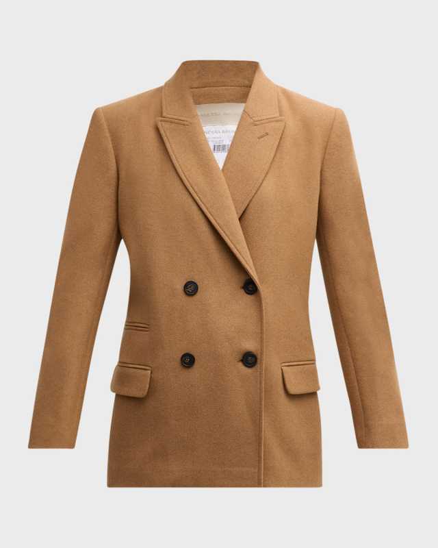 Damarys Double-Breasted Coat